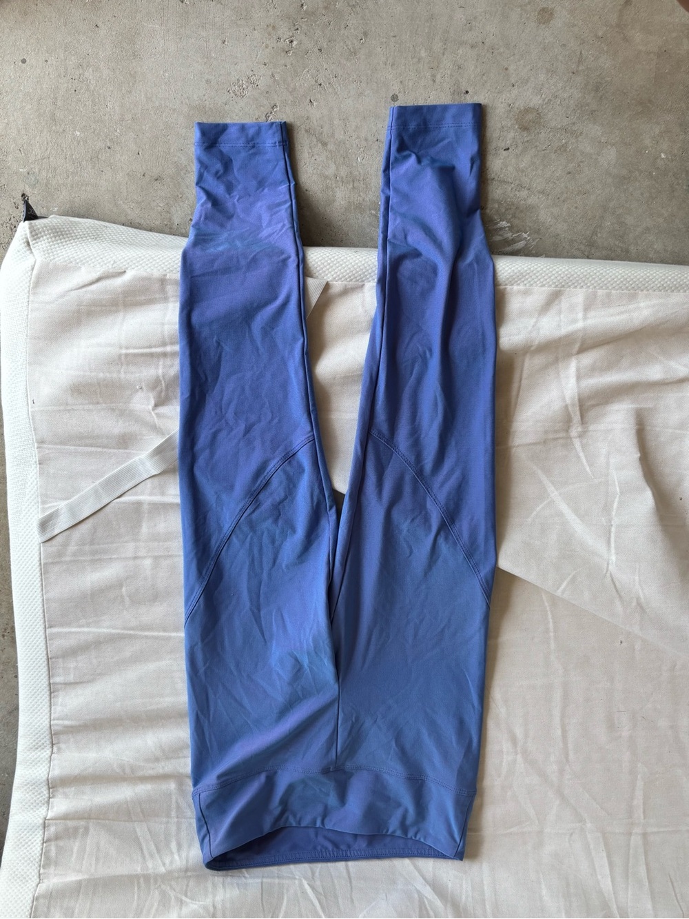Koral Purple/Blue High-Waist Leggings